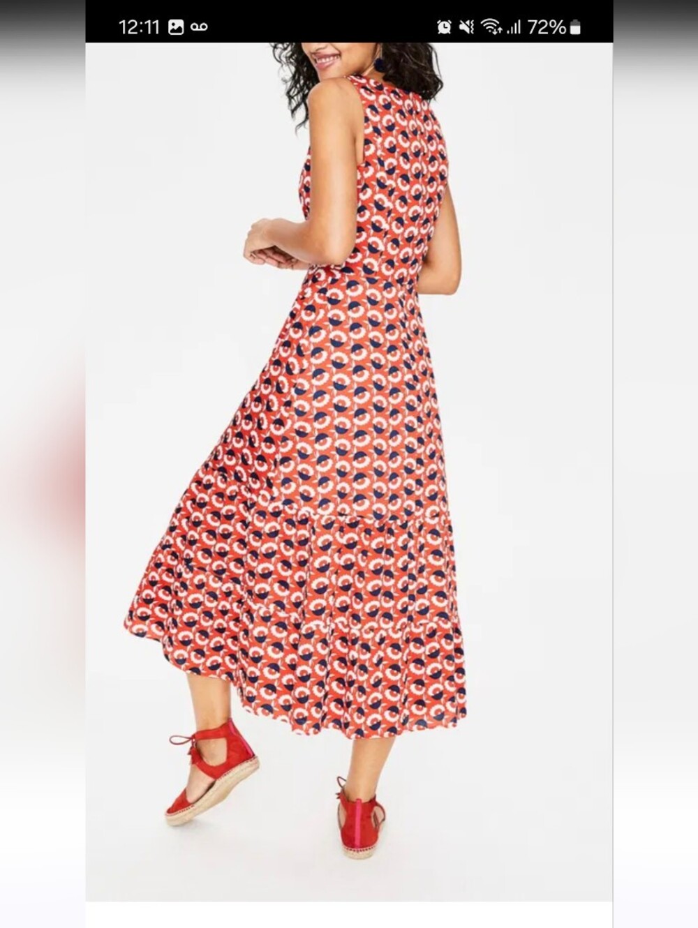 Boden "Thea" Midi Dress - Picture 2 of 11